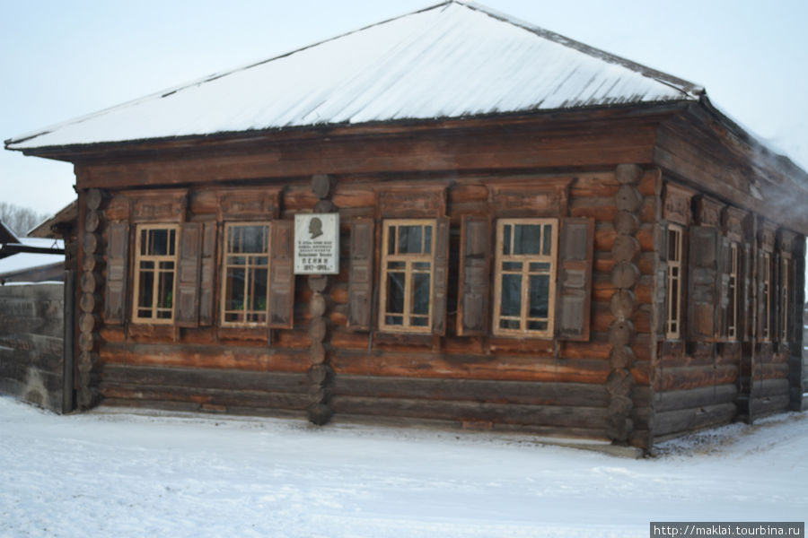 Зимняя прогулка по старому Шушенскому Шушенское, Россия