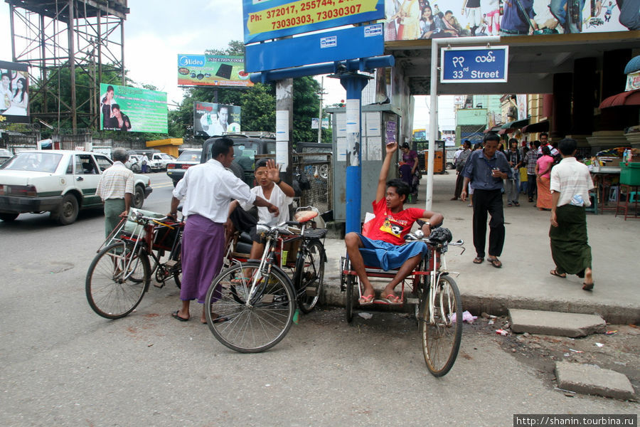 Городской транспорт Янгон, Мьянма