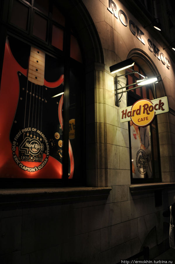 Hard Rock Cafe в Лондоне Лондон, Великобритания