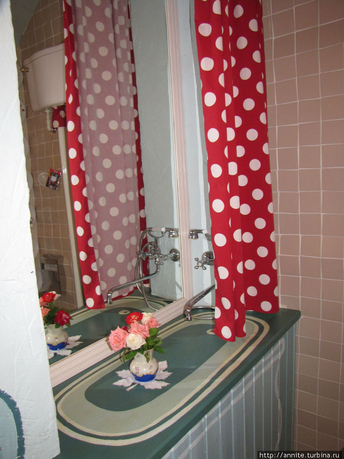 Импровизированная ванна и душ-телефон. Таганрог, Россия