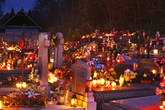 Словацкое кладбище в день Всех Святых