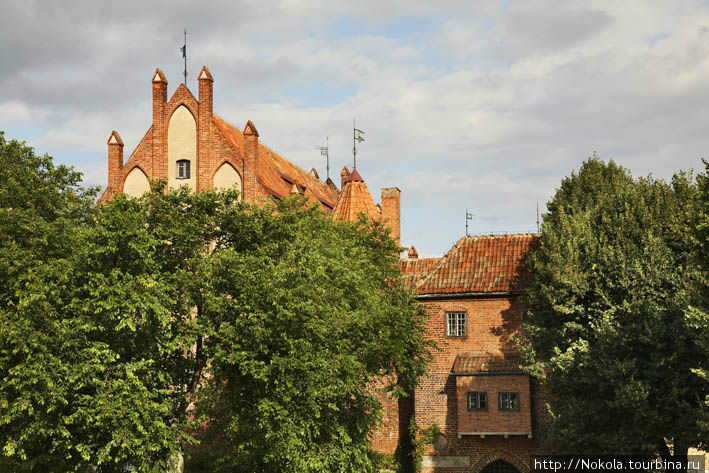 Тевтонский замок Кентшин, Польша