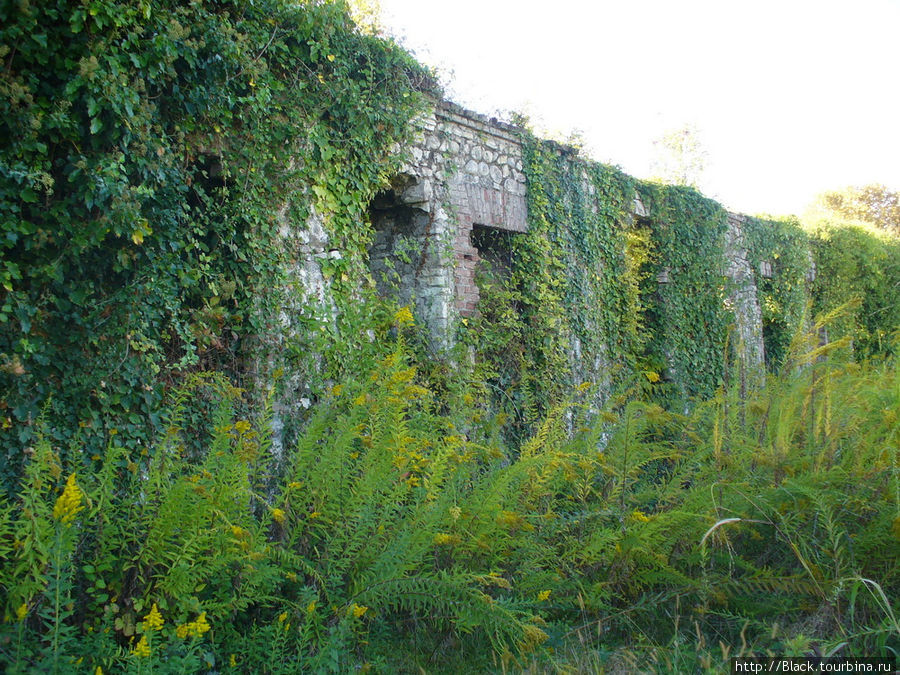 Древние стены Сухума
