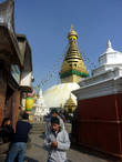 Катманду. Храмовый комплекс Сваямбунатх. Пагода Сваямбунатх.