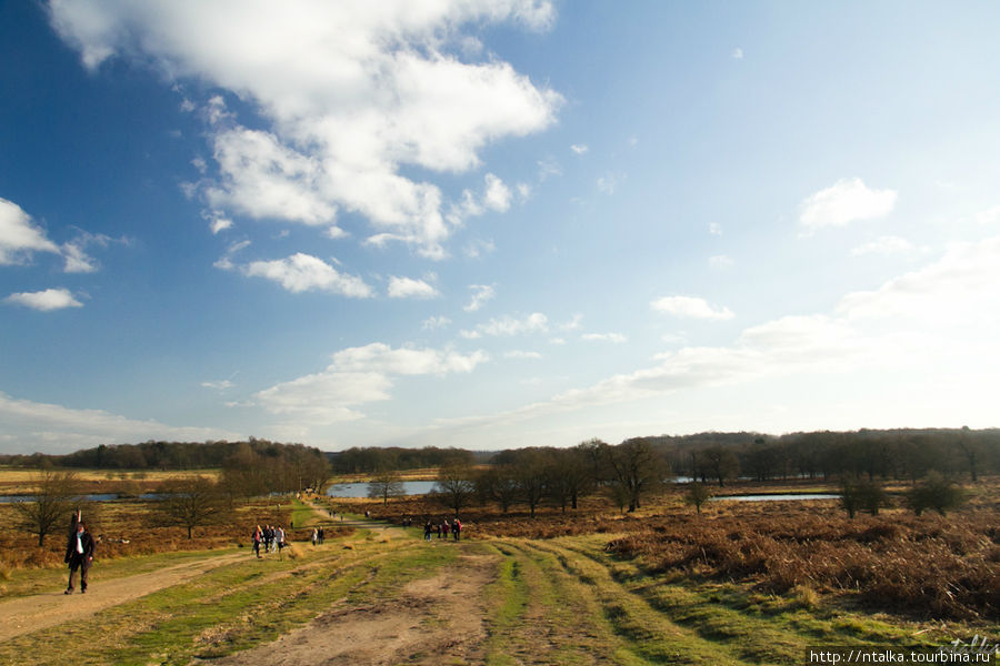 Прогулка по Ричмонду Лондон, Великобритания Прогулка по Ричмонду Лондон, Великобритания