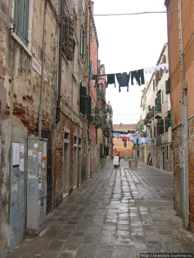 Жилые переулки Венеция, Италия