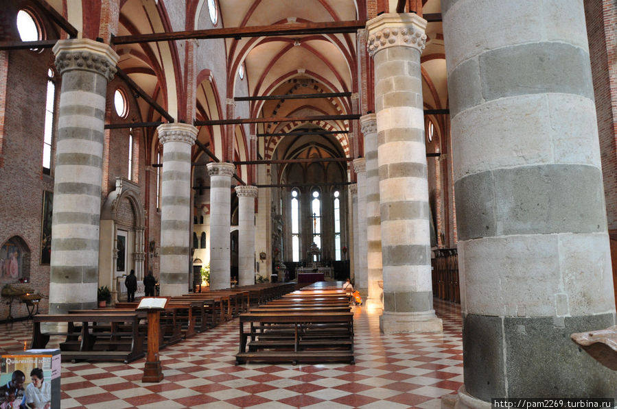 Виченца. Церковь святого Лоренцо Виченца, Италия