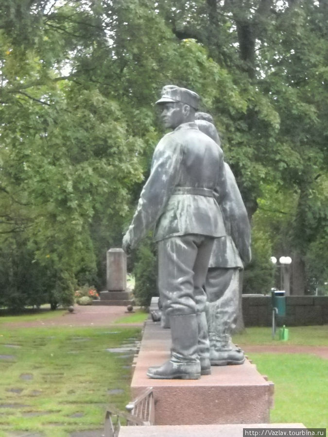 Памятник финским воинам Пори, Финляндия