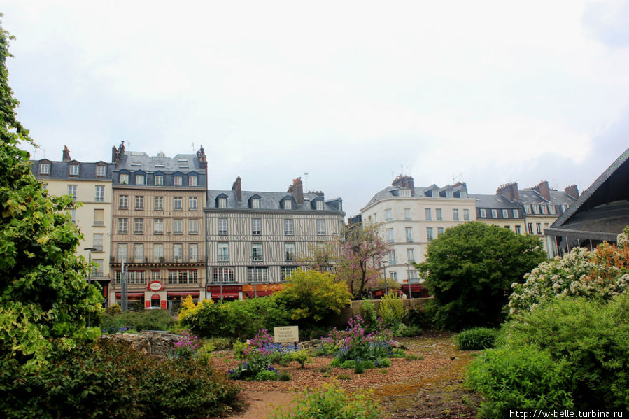 Площадь Вьё Марше. Руан, Франция