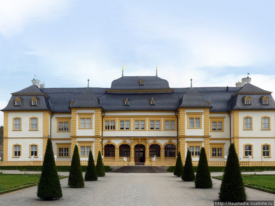 Рококо-гарден и летняя резиденция курфюрстов Вюрцбург, Германия