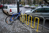 Парковка для велосипедов.