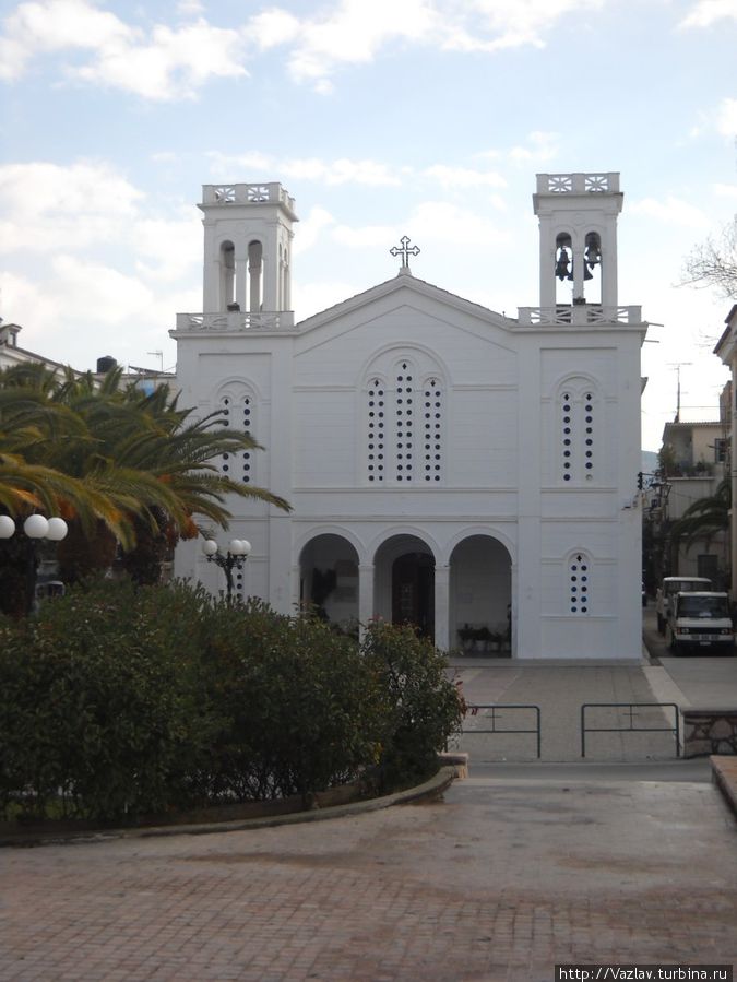 Фасад церкви Нафплио, Греция