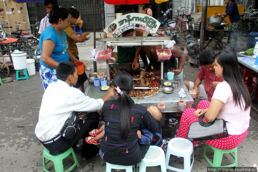 Уличная кухня Мандалай, Мьянма