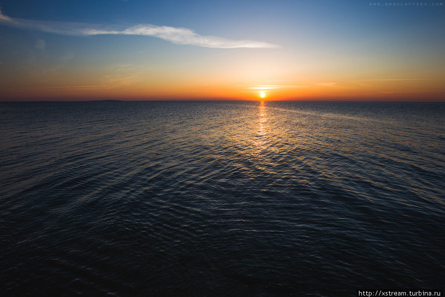 Медленно садится солнце.. Республика Крым, Россия