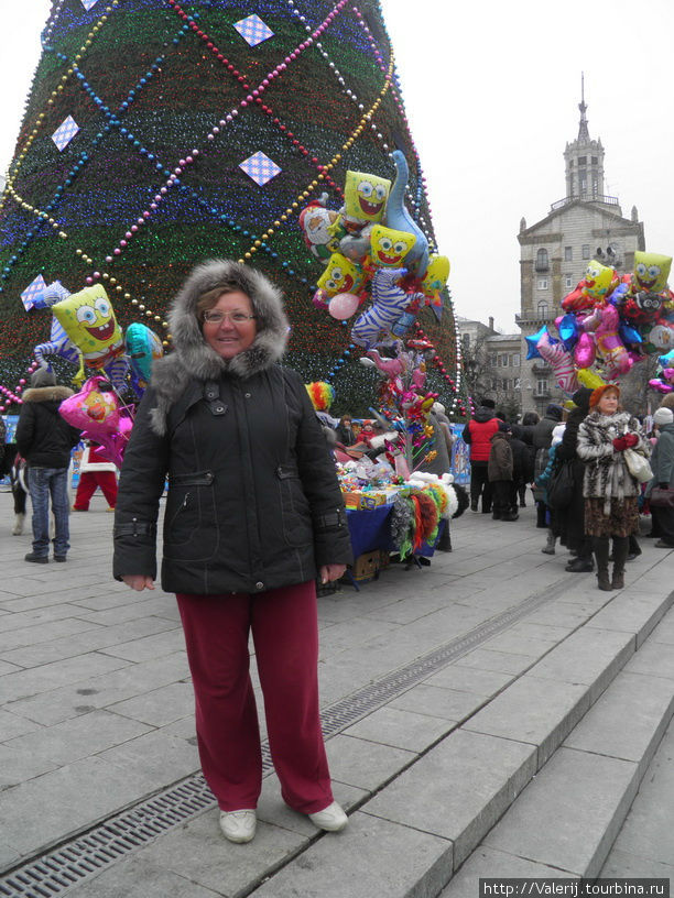 Крещатик к Новому году готов! Киев, Украина