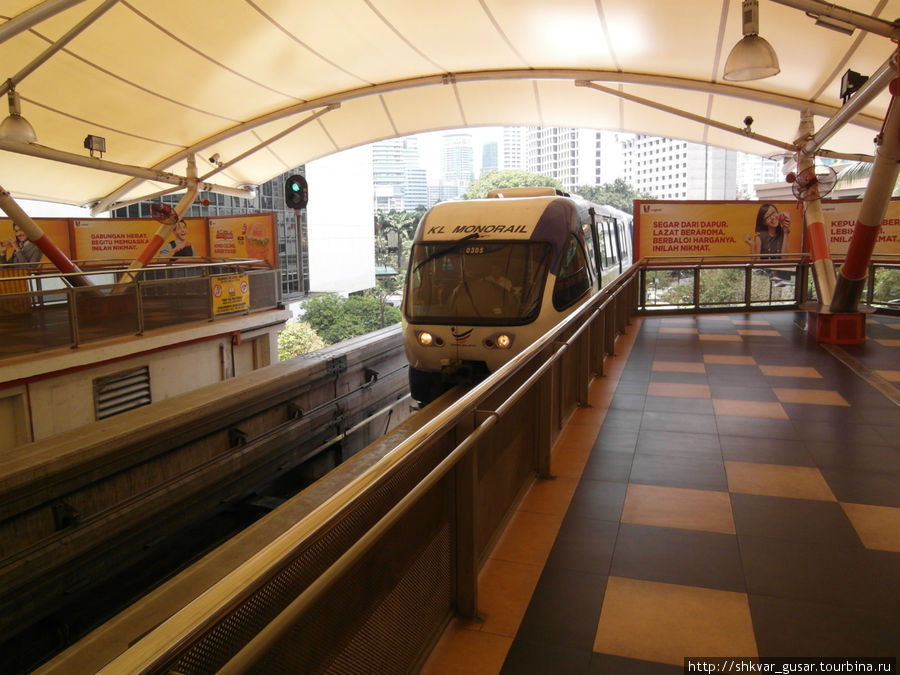 Монорельсовая станция Куала-Лумпур, Малайзия