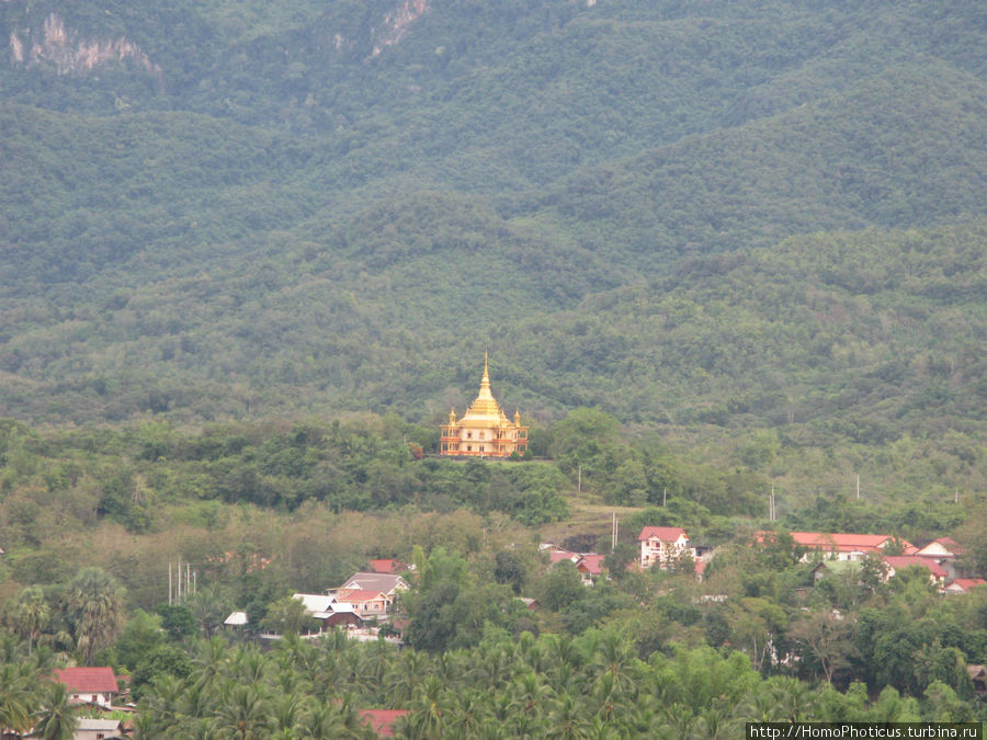 Луангпхабанг с Пху Си Луанг-Прабанг, Лаос