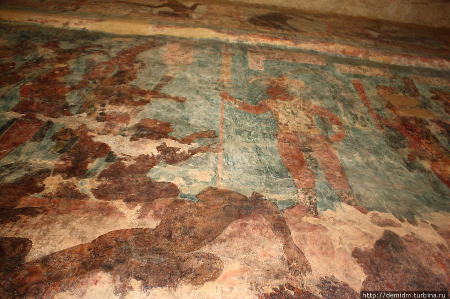 Город майянских фресок Бонампак, Мексика