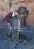 Фонтанчики в Ереване повсеместны, вода в них свежа и вкусна.
