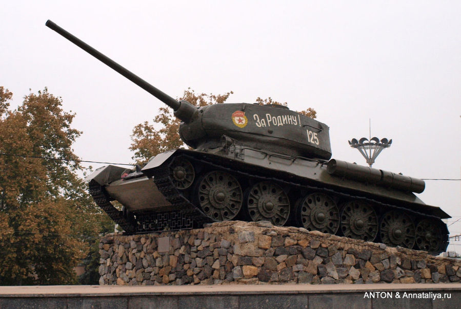 Танк Т-34 Тирасполь, Приднестровская Молдавская Республика