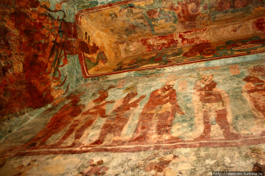 Город майянских фресок Бонампак, Мексика