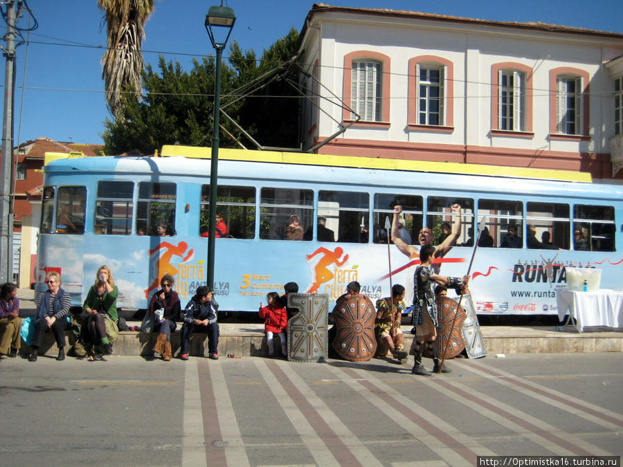 Трамваи в Анталии. Специально для Влада-fakel Анталия, Турция