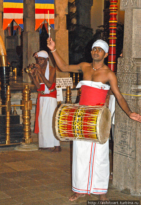Храмовый музыкант Шри-Ланка