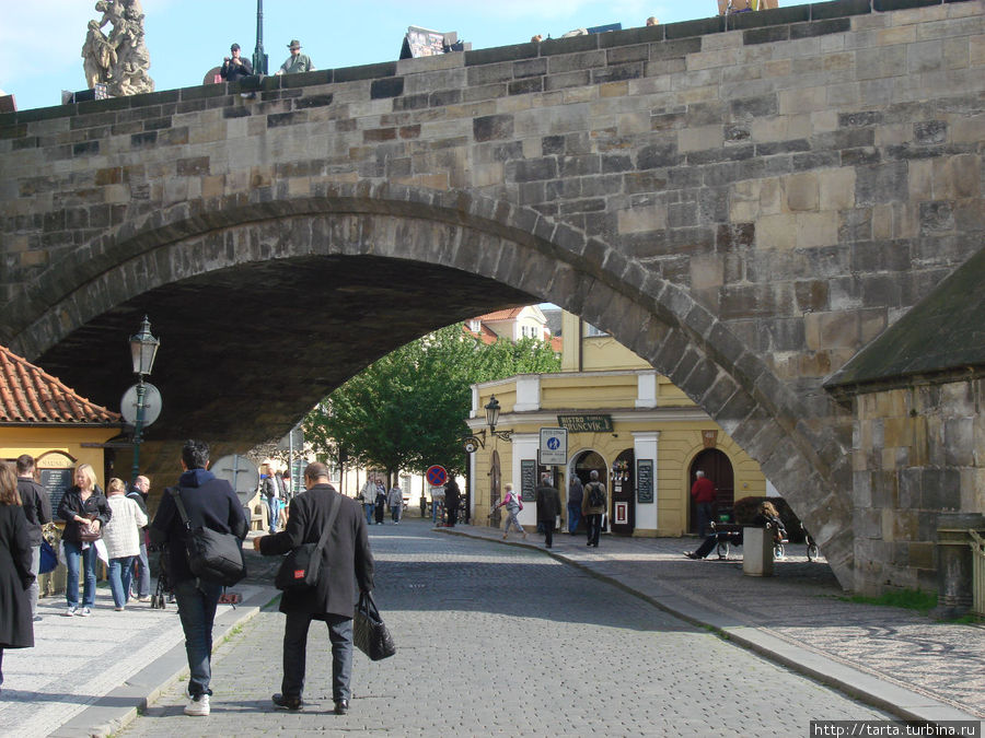 Под мостом Прага, Чехия
