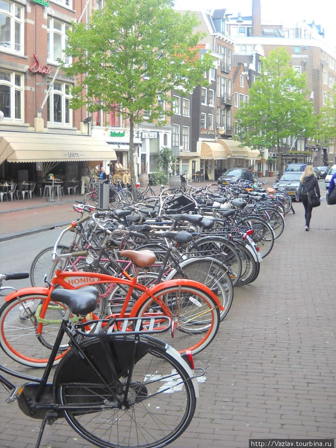 Знаменитые амстердамские велосипеды Амстердам, Нидерланды