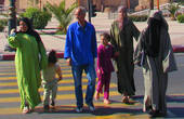 Обычная марокканская семья