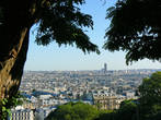 Париж с высоты Монмартра