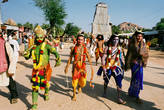 Индийские боги ожили! К празднику местные жители нарядились как боги из сказаний.