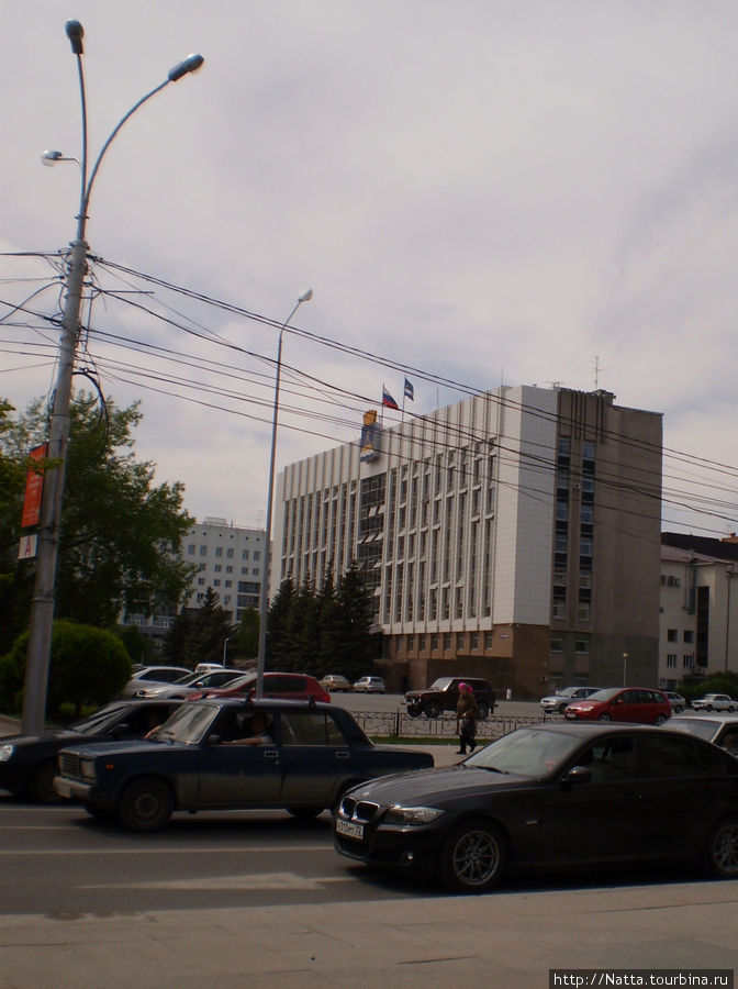 Здание городской администрации Тюмень, Россия