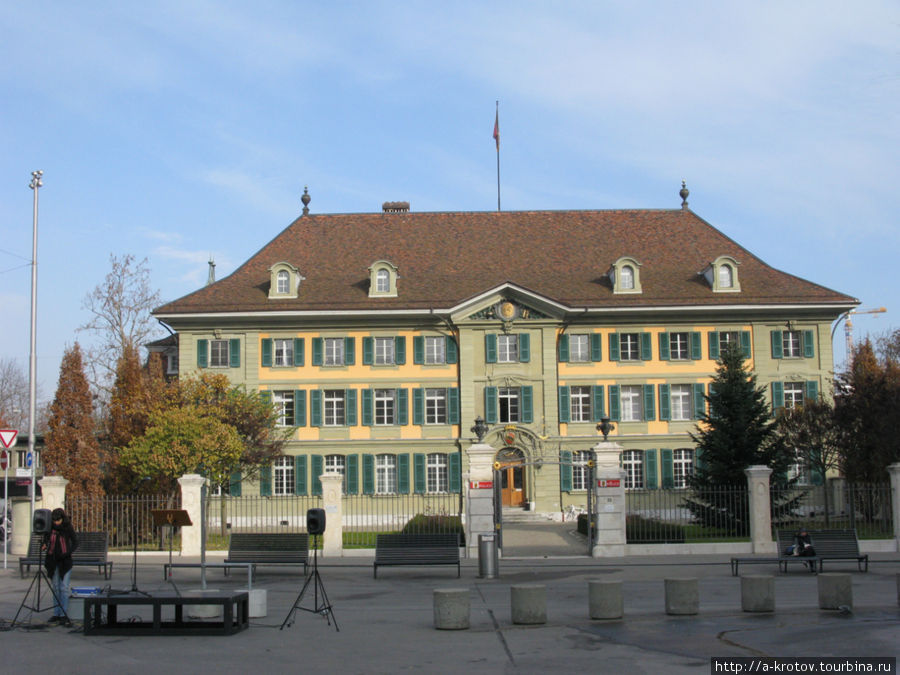 Столица Швейцарии, городок Берн Берн, Швейцария