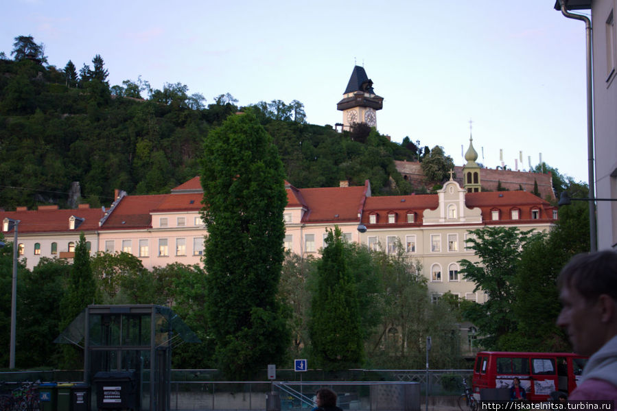 Schlossberg — символ города Грац, Австрия