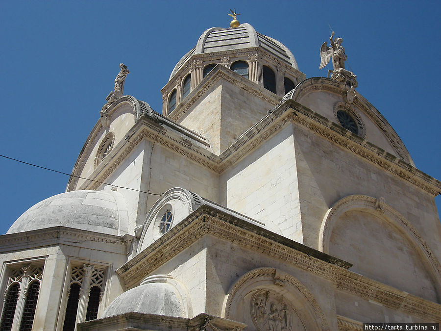 Величие кафедрального собора Шибеник, Хорватия