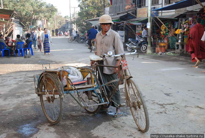 Город и деревня — средства передвижения Таунгу, Мьянма