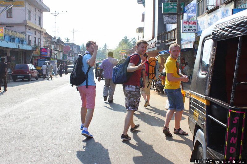Русских туристов в Варкале становится больше с каждым годом Варкала, Индия