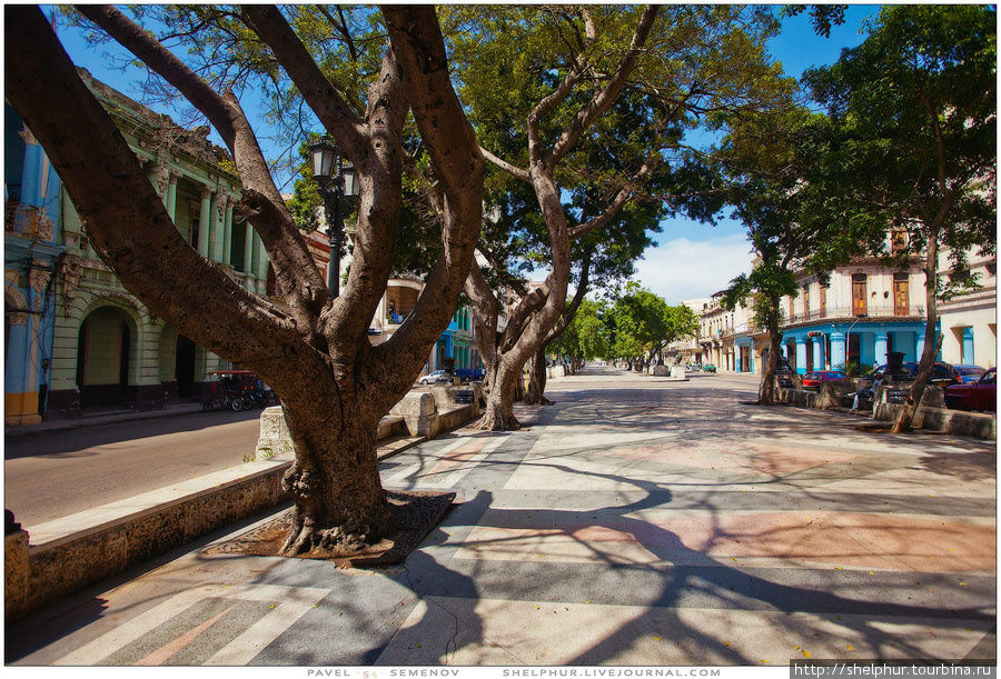 Гавана пешеходная (Parque Central,Capitolio, Marti Memorial) Куба