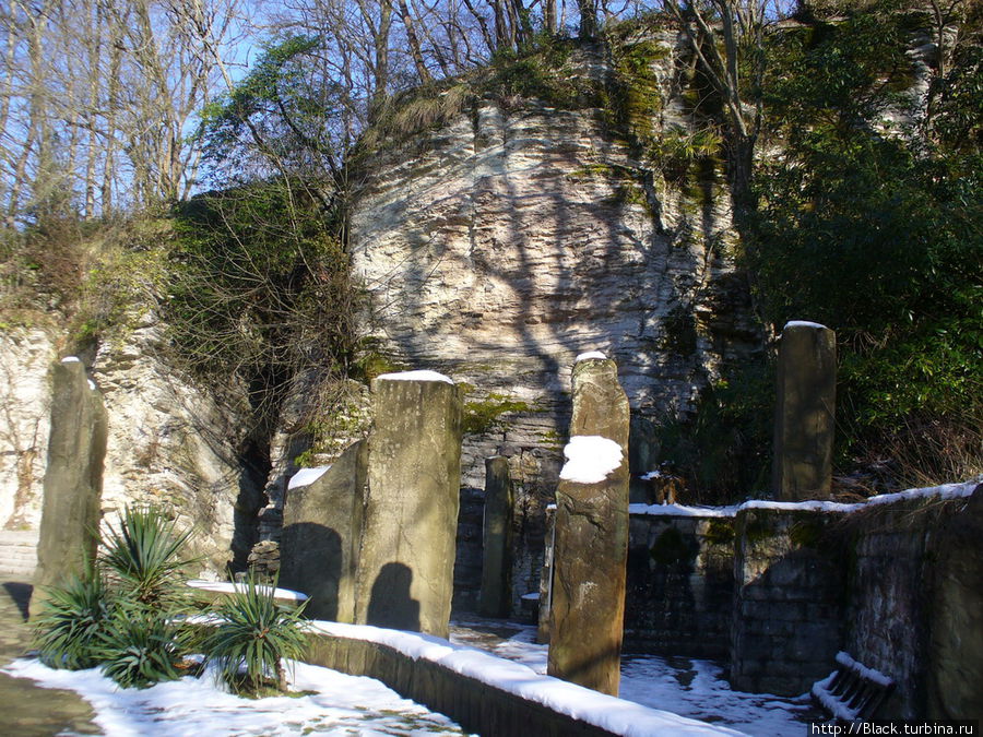 Остатки от ванного здания на 4 ванны 1912 года Остатки от ванного здания на 4 ванны 1912 года