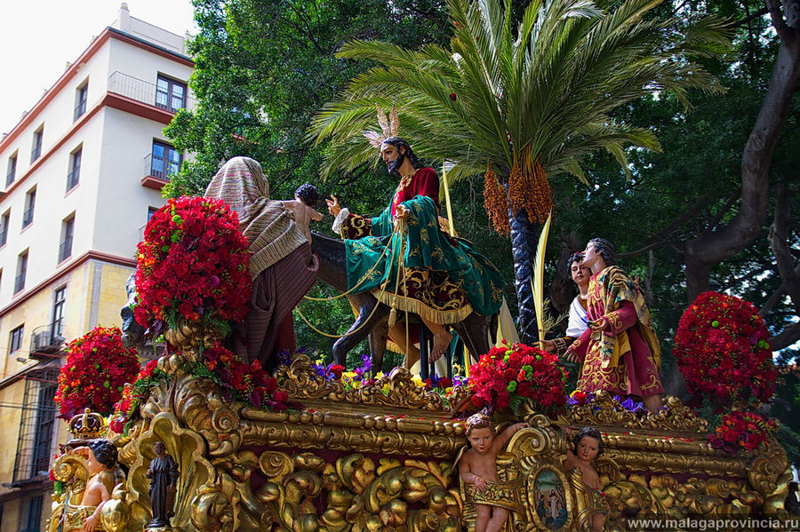 Иисус, въезжающий в Иерусалим Малага, Испания