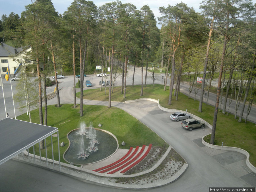 Вид из окна отеля Meressu Кохтла-Ярве, Эстония