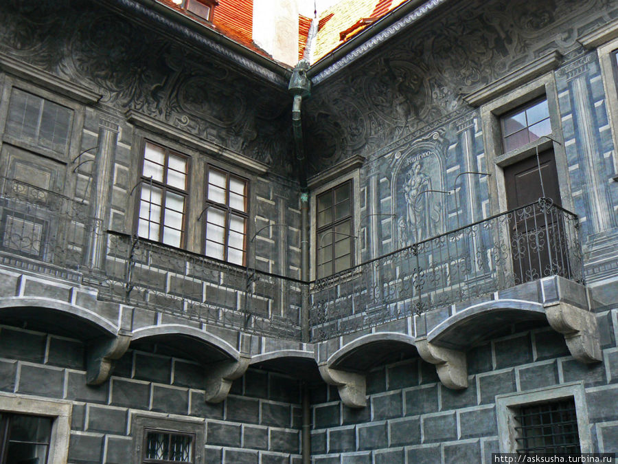 Замок, охраняемый медведем Чешский Крумлов, Чехия