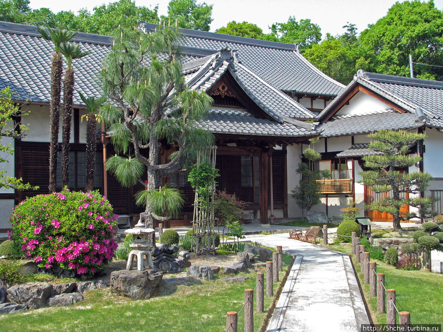 Храмовый комплекс Eiho-ji, действующий монастырь дзэн 14 век Тадзими, Япония