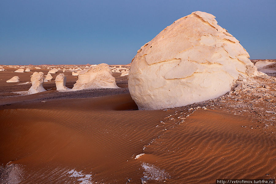 Западная Белая пустыня Фарафра, Египет
