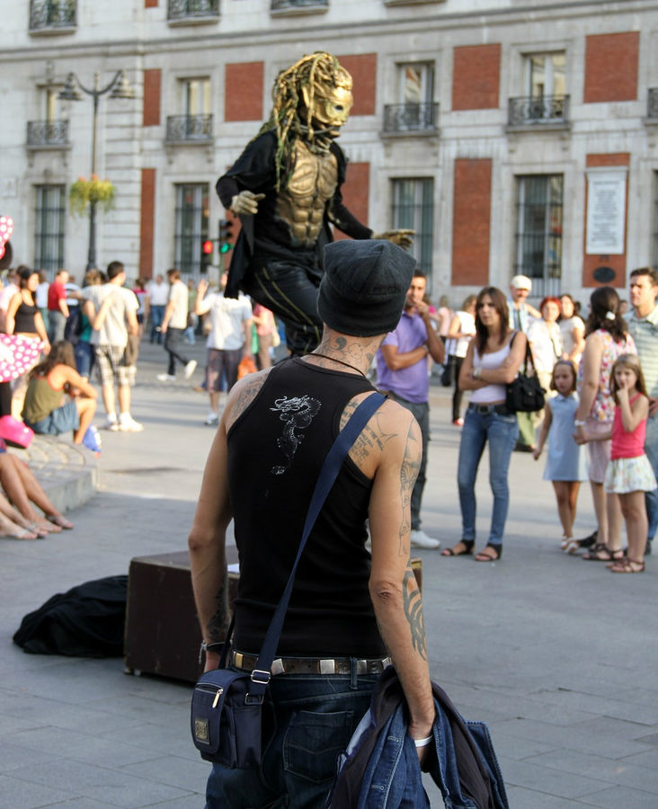 Городские зарисовки — Мадрид (ч.2 — неслучайные люди) Мадрид, Испания