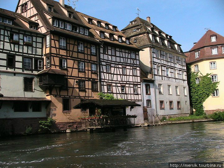 Страсбург: вдоль улиц и каналов реки Иль Страсбург, Франция