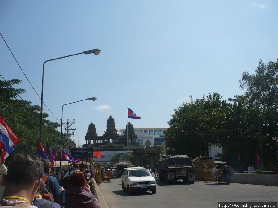 Пограничный переход в Камбоджу Араньяпратет, Таиланд