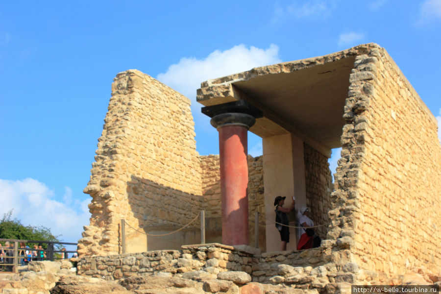 Дворец в Кноссе — часть древней истории Крита Ираклион, Греция