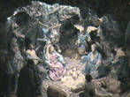 Презепио (сцена рождения Иисуса),установленное в одной из церквей Салерно.